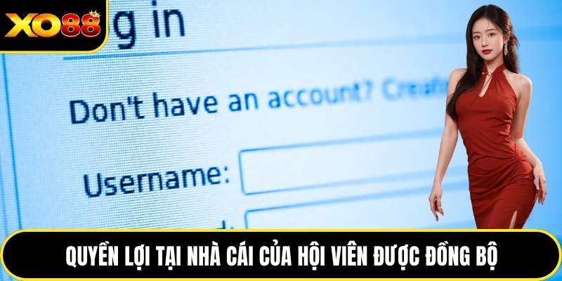 Quyền lợi tại nhà cái của hội viên được đồng bộ